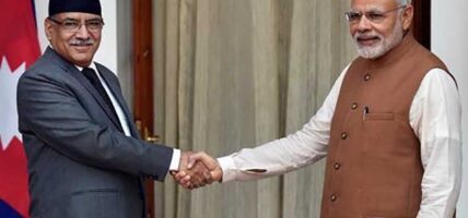 प्रधानमन्त्री प्रचण्ड र मोदीबीच आज भेटवार्ता हुँदै