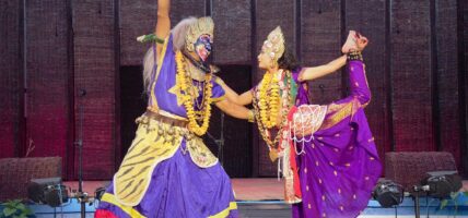 अन्तर्राष्ट्रिय लोक सांस्कृतिक मेलामा नेपाली नृत्य