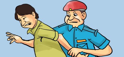 सानोभर्‍याङ यातायात कार्यालयबाट ८ जना बिचौलिया पक्राउ