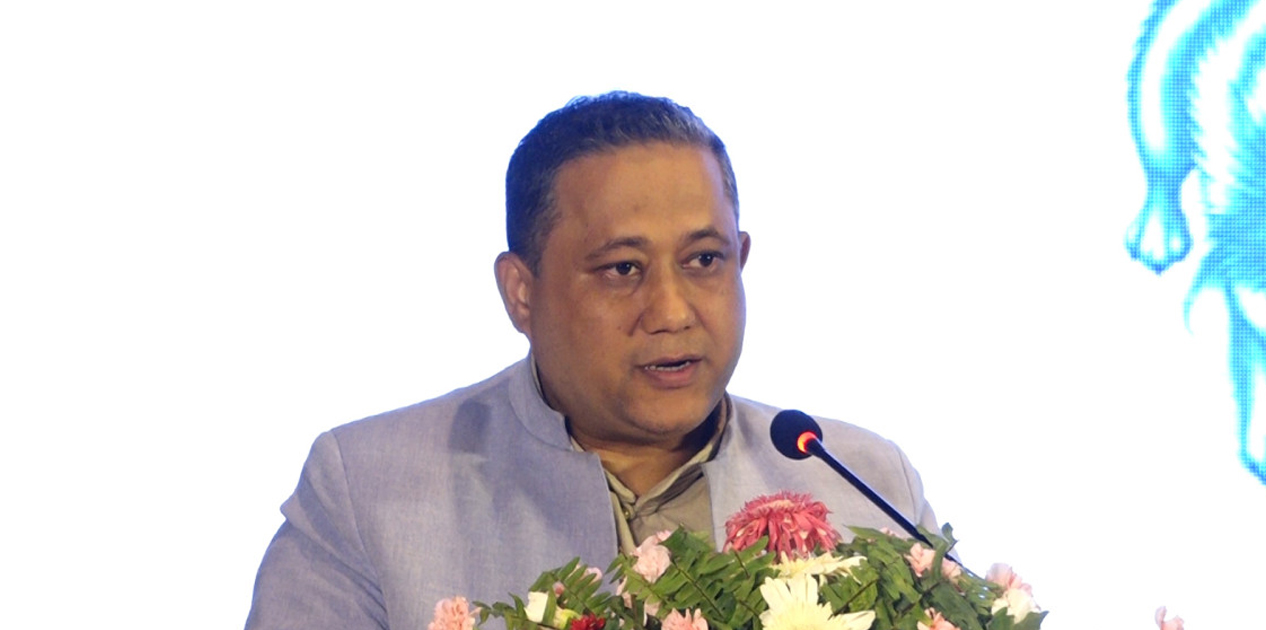 ‘नेपाल अब ‘दुई ढुंगाबीचको तरुल’ मात्र होइन, दुई छिमेकी जोड्ने ‘गतिशील पुल’ बन्नुपर्छ’ : परराष्ट्र मन्त्री खनाल ‘नेपाल अब ‘दुई ढुंगाबीचको तरुल’ मात्र होइन, दुई छिमेकी जोड्ने ‘गतिशील पुल’ बन्नुपर्छ’ : परराष्ट्र मन्त्री खनाल