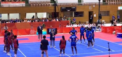 महिला कबड्डीमा नेपाल काँस्यमै सिमित, भारतसँग ४८-२४ को फराकिलो अन्तरले पराजित महिला कबड्डीमा नेपाल काँस्यमै सिमित, भारतसँग ४८-२४ को फराकिलो अन्तरले पराजित