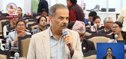 बाढीले क्षतिग्रस्त सडक पुनर्निर्माणमा जोड दिन एमाले सांसद कँडेलको माग