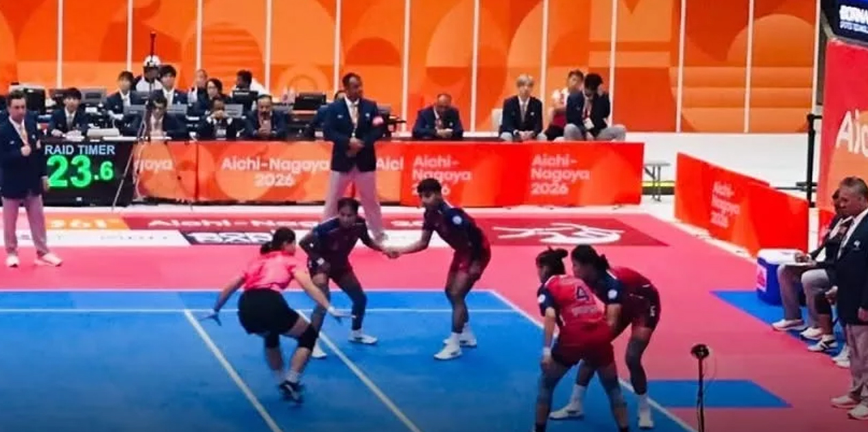 नेपाली महिला कबड्डी टोलीको पहिलो जित नेपाली महिला कबड्डी टोलीको पहिलो जित