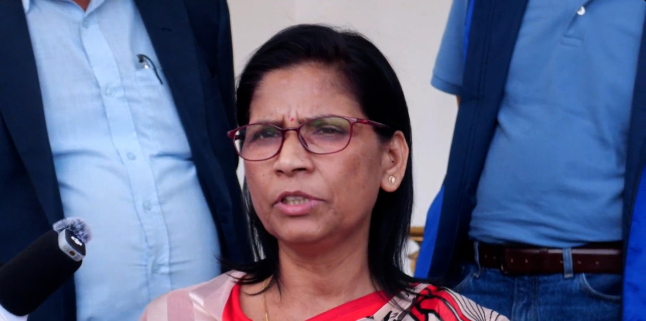 ‘एमाले कार्यदलको सर्वसम्मत प्रतिवेदन तयार, नेतृत्व पुनर्गठनको विषय समावेश छैन’ : पद्मा अर्याल ‘एमाले कार्यदलको सर्वसम्मत प्रतिवेदन तयार, नेतृत्व पुनर्गठनको विषय समावेश छैन’ : पद्मा अर्याल