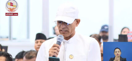 ‘खोलो तरेपछि लौरो बिर्सने हो ?’ भन्दै संसदबाट सरकारलाई रास्वपा सांसद ढकालको प्रश्न ‘खोलो तरेपछि लौरो बिर्सने हो ?’ भन्दै संसदबाट सरकारलाई रास्वपा सांसद ढकालको प्रश्न