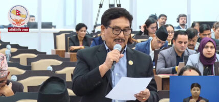 अविरल वर्षा र बाढीले मनाङ आक्रान्त: सम्पर्कविहीनको खोजी र राहतका लागि सांसद गुरुङको सरकारसँग माग