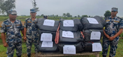 सिरहाको झाझपट्टीबाट १५२ किलो गाँजा बरामद