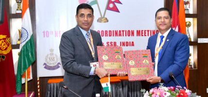 नेपाल-भारत समन्वय बैठक : सीमापार अपराध नियन्त्रण र सीमा सुरक्षामा द्विपक्षीय एकता नेपाल-भारत समन्वय बैठक : सीमापार अपराध नियन्त्रण र सीमा सुरक्षामा द्विपक्षीय एकता