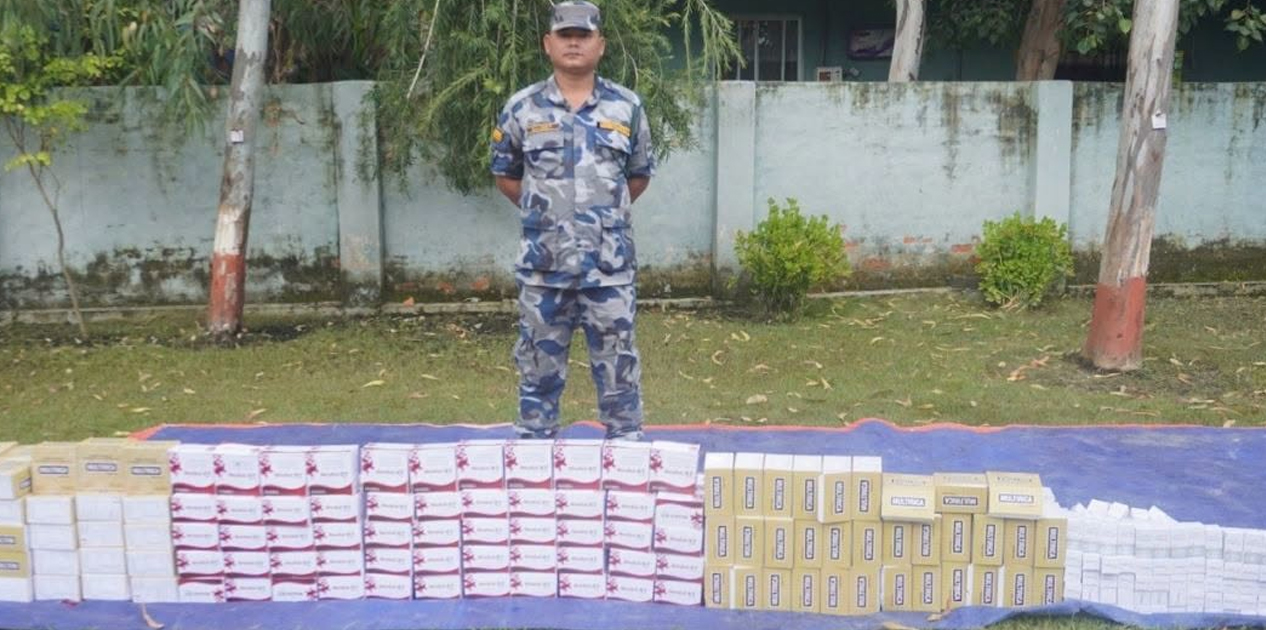भन्सार छली गरी ल्याइएका १५ लाख बराबरका सामान बरामद