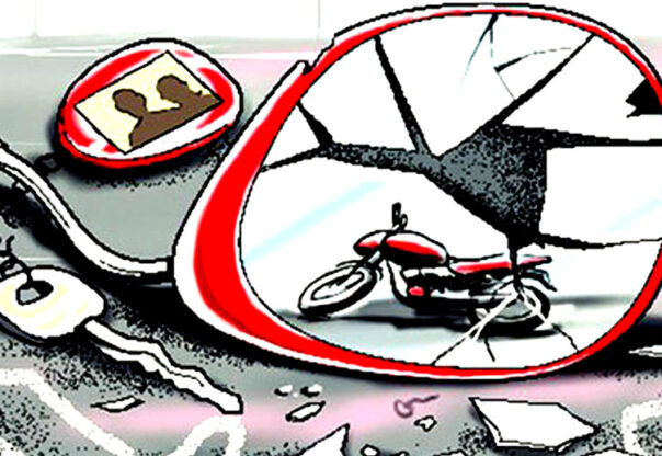 जनकपुरमा दुई मोटरसाइकल ठोक्किँदा एक युवकको मृत्यु, तीन घाइते