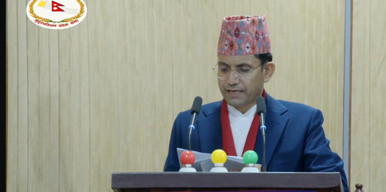 सुदूरपश्चिम प्रदेश सभामा आगामी आर्थिक वर्षको बजेट प्रस्तुत