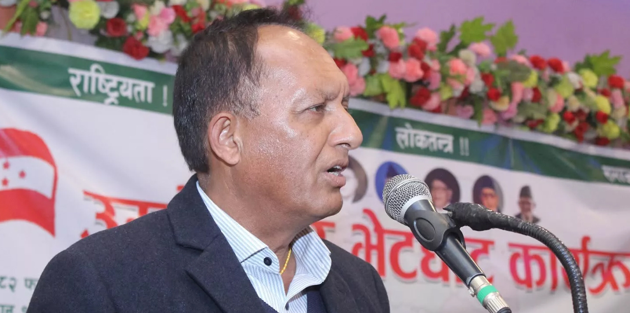 उपसभापतिमा उम्मेदवारी दिने गोविन्द भट्टराईको घोषणा उपसभापतिमा उम्मेदवारी दिने गोविन्द भट्टराईको घोषणा
